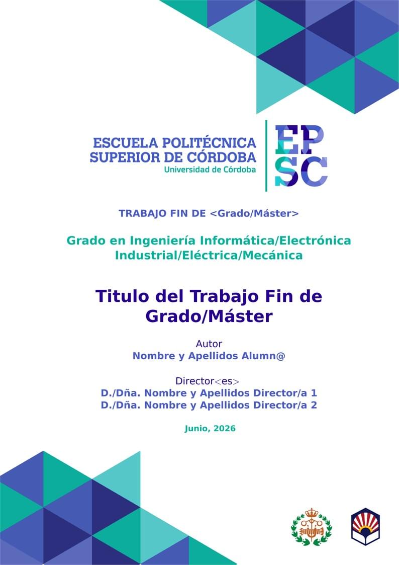 Plantilla TFG - EPSC UCO