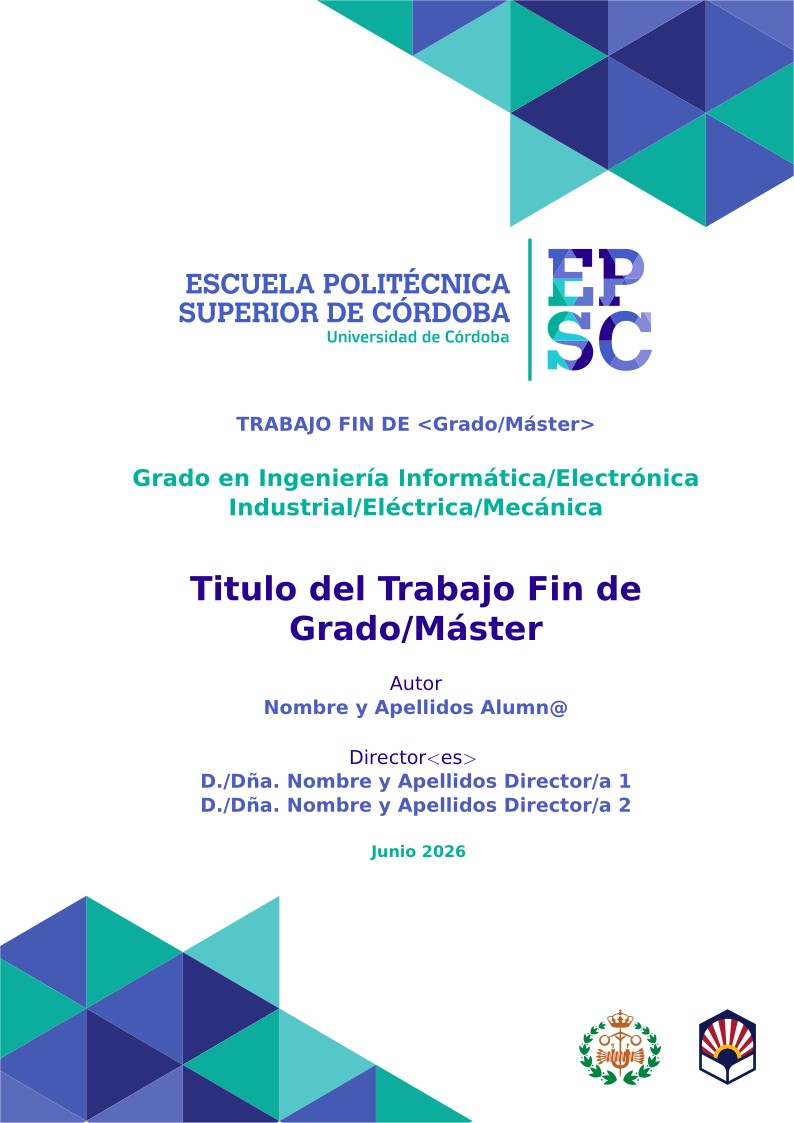 Plantilla TFG - EPSC UCO