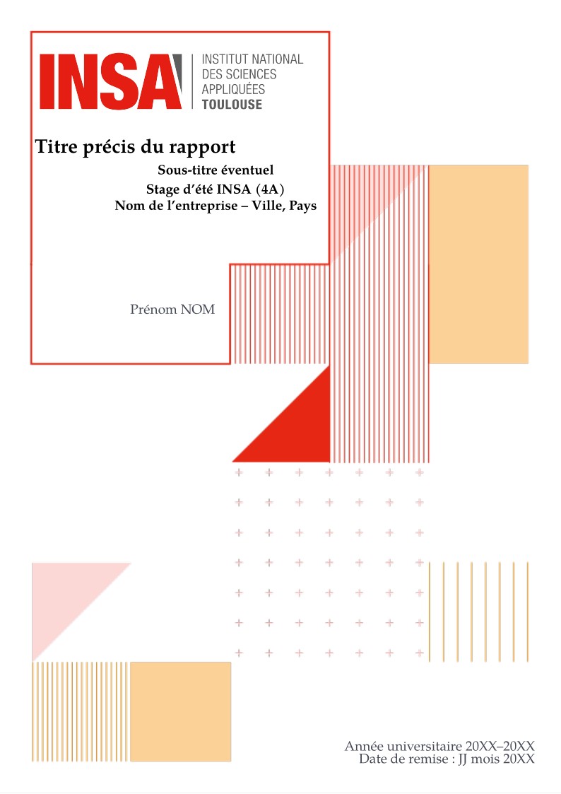 INSA Toulouse Rapport de stage Template (uploaded 2026)