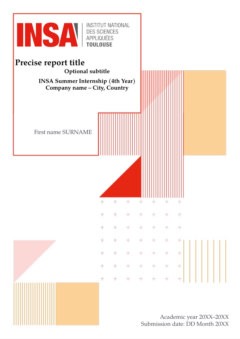 INSA Toulouse Internship Report Template (uploaded 2026)