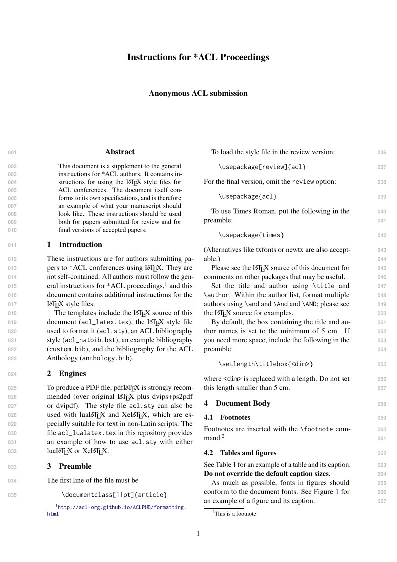 Association for Computational Linguistics (ACL) conference