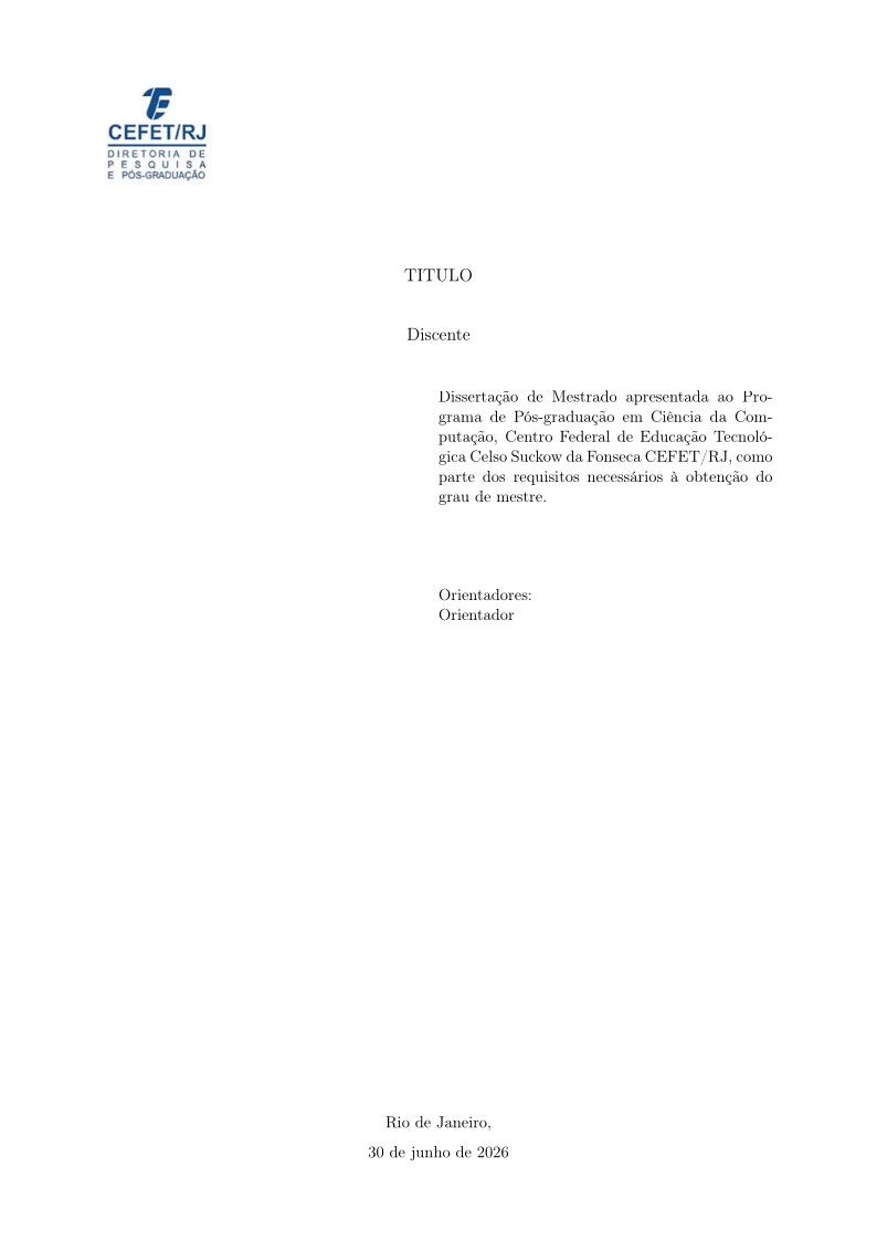 CEFET-RJ - Nortese