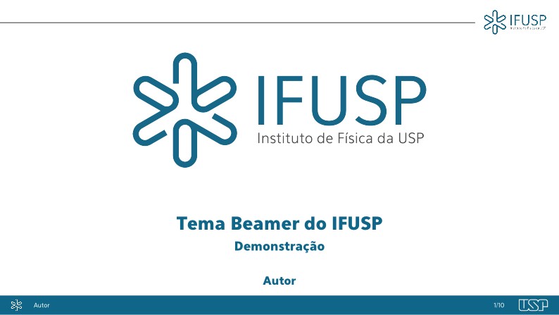 Template beamer IFUSP - 2