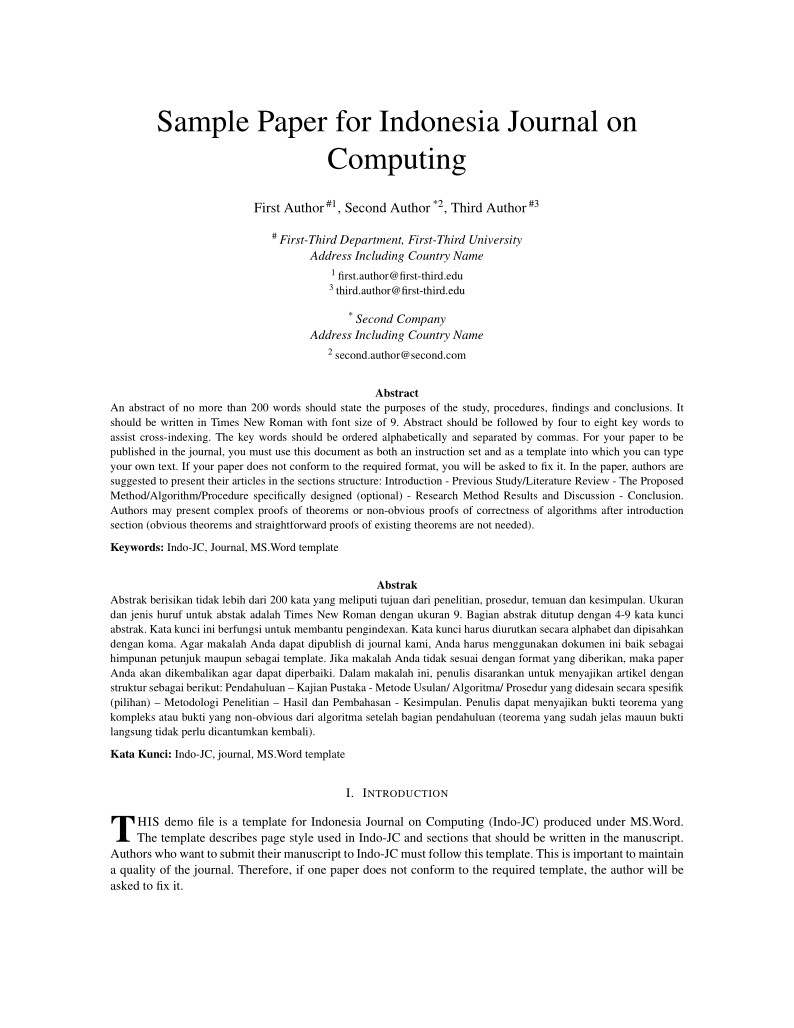 indojc-template