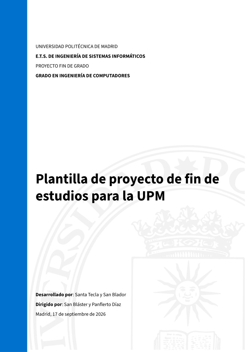 UPM Report Template