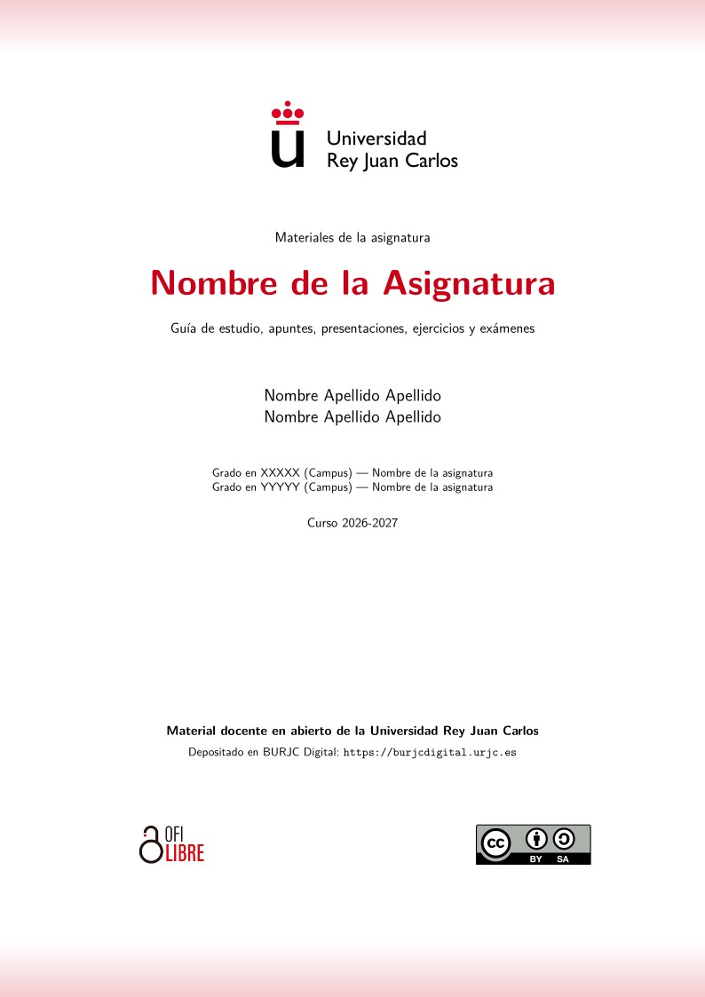 Plantilla del libro de la asignatura: materiales docentes en acceso abierto URJC 2026-2027