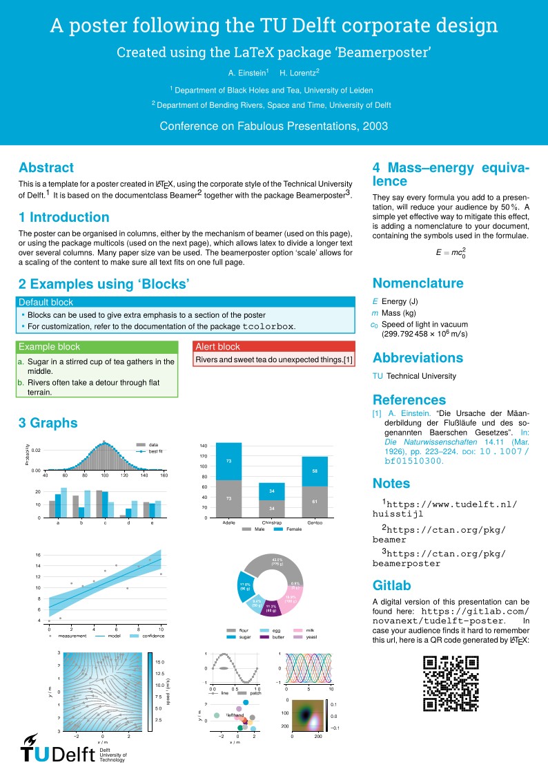 TU Delft poster