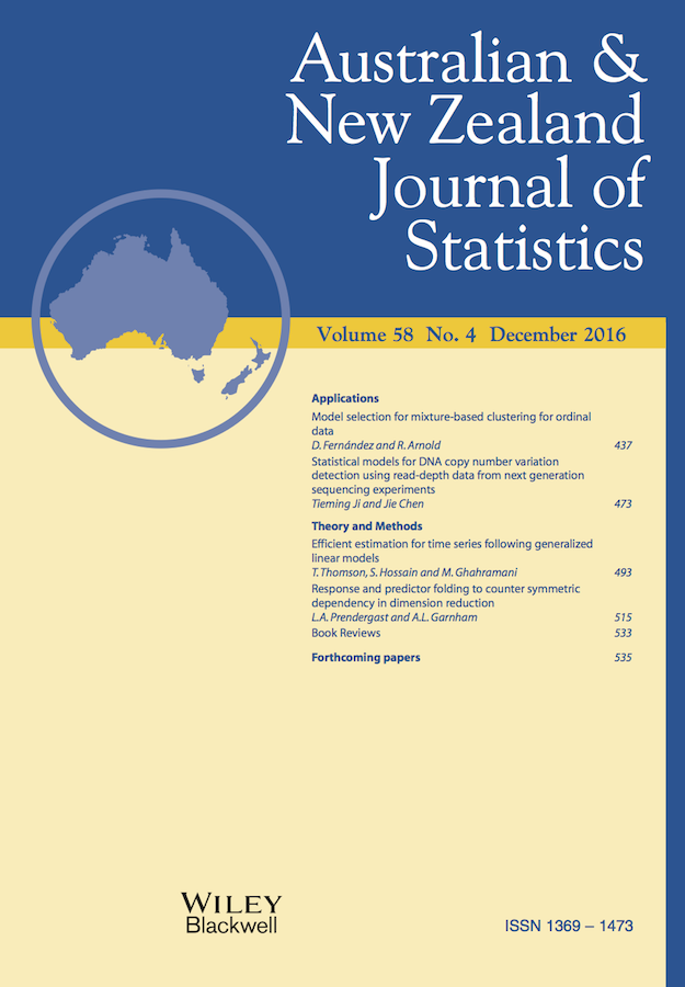 Template for submissions to Australian & New Zealand Journal of Statistics