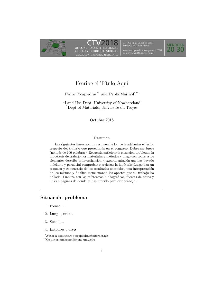 Ciudades y Territorios Virtuales 2018