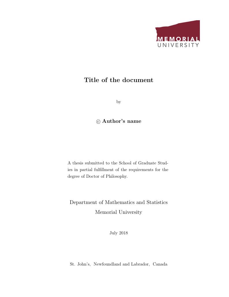 Creating PDF/A-1b with pdfathesis (Memorial University thesis template)