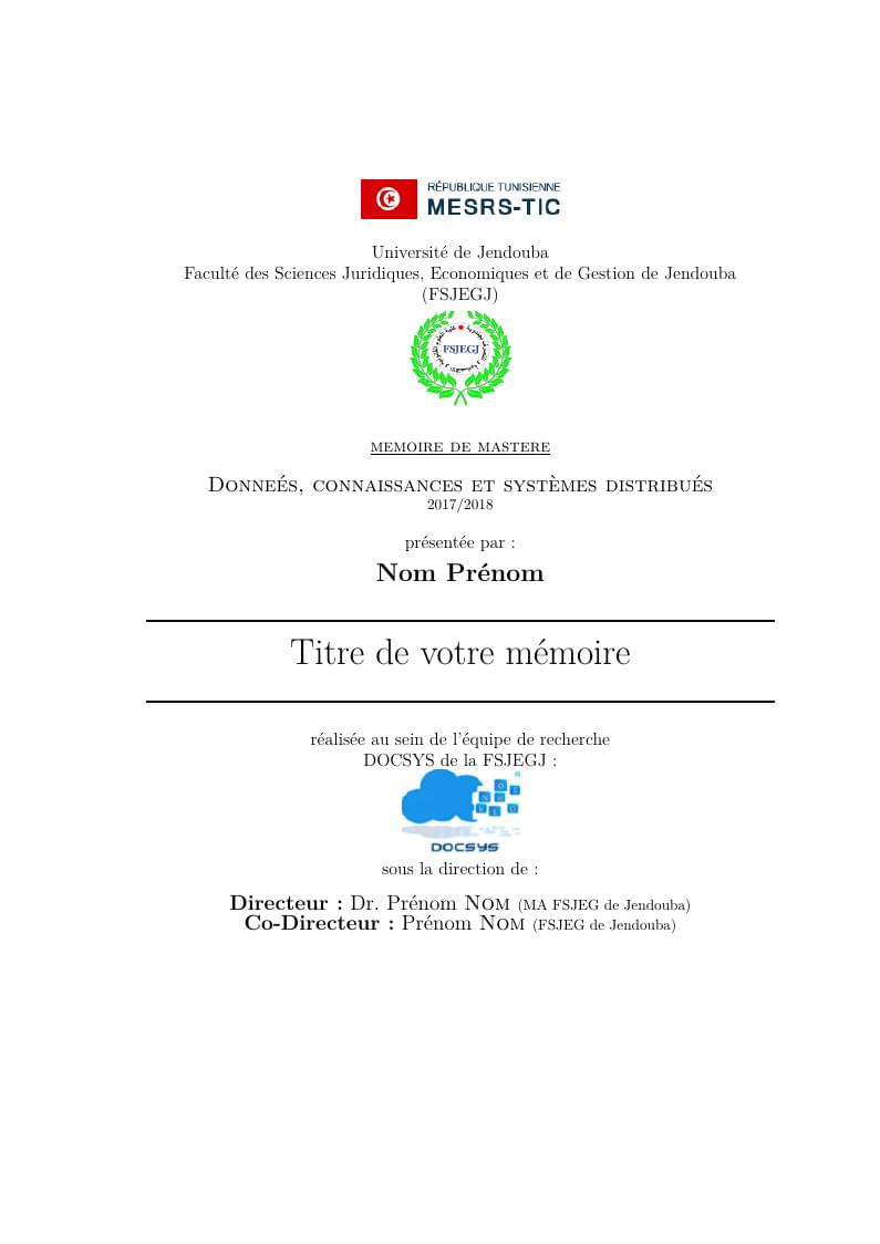 FSJEGJ Master Thesis Template