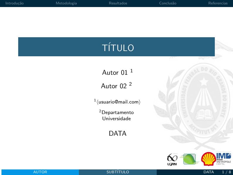 Slide UFRN Lapps Shell