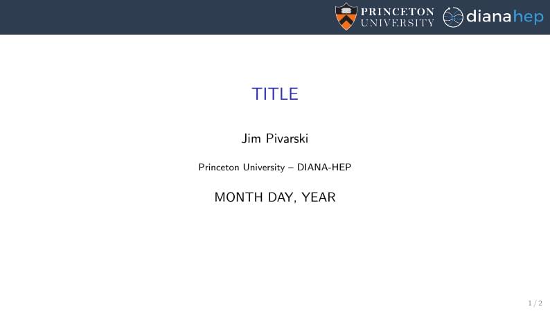 DIANA-HEP template v3.2
