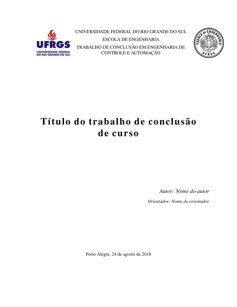 Template Monografia TCC - Eng. CCA UFRGS