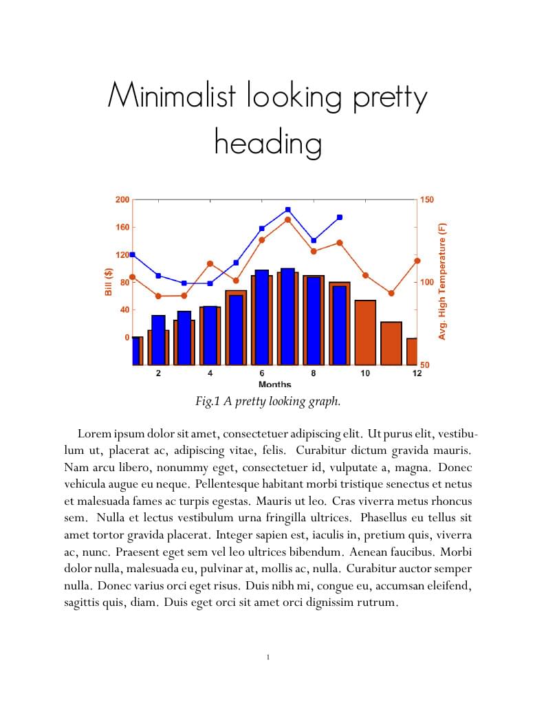 Pretty, Minimalist, Simple Book report format