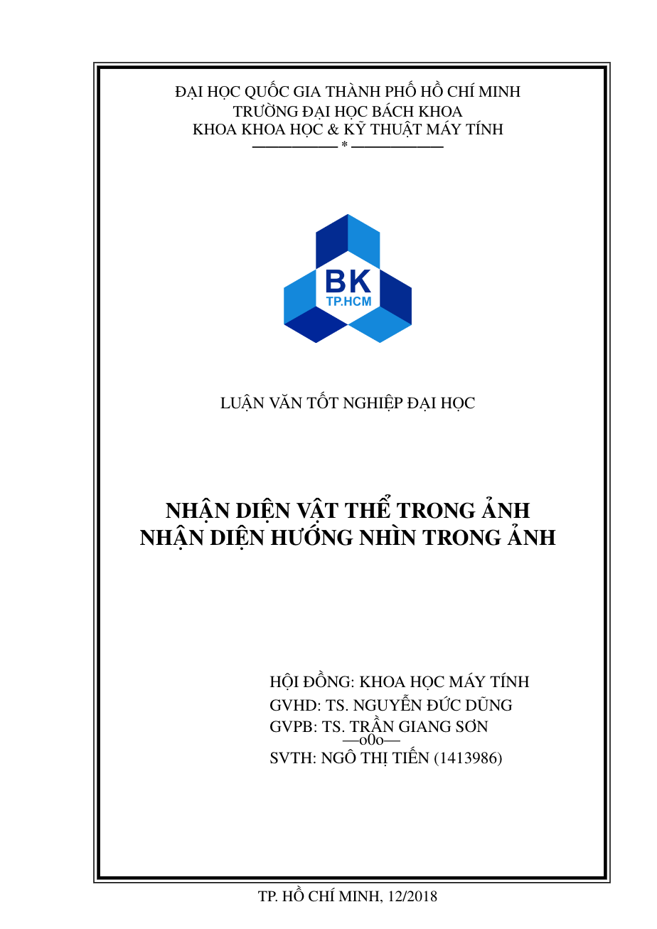 Thesis template for Ho Chi Minh City University of Technology