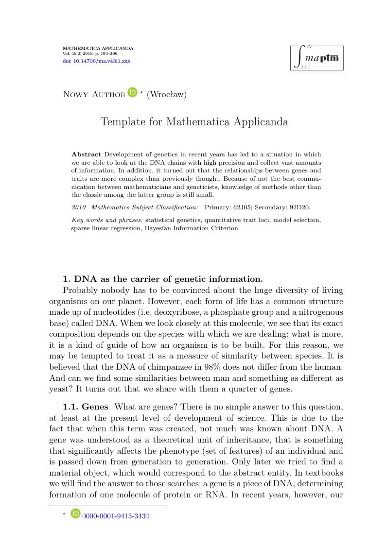 Mathematica Applicanda New Template