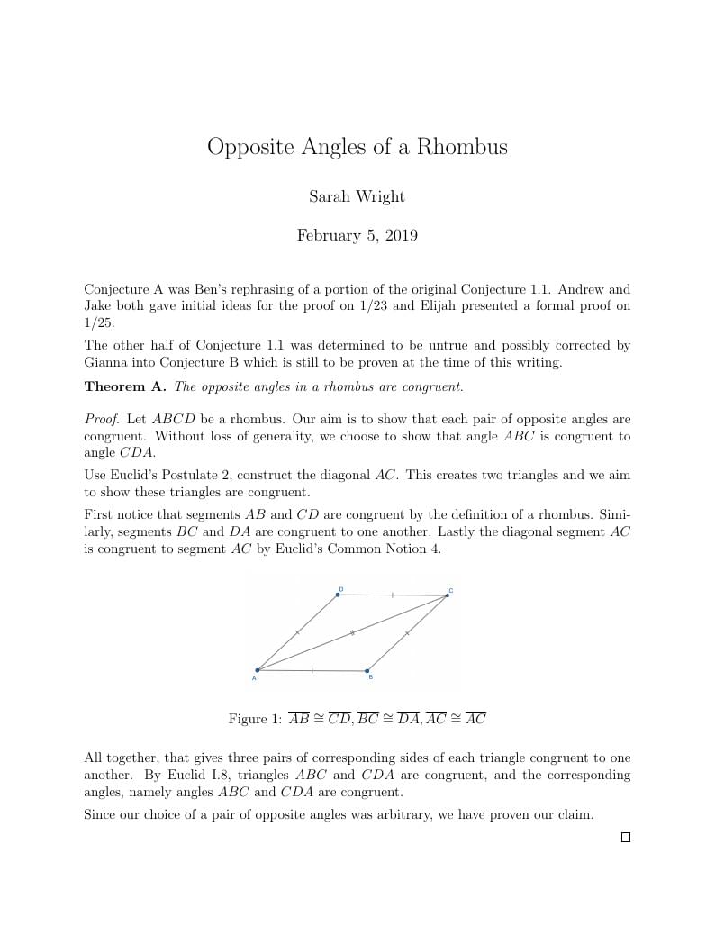 Paper Template - Geometry