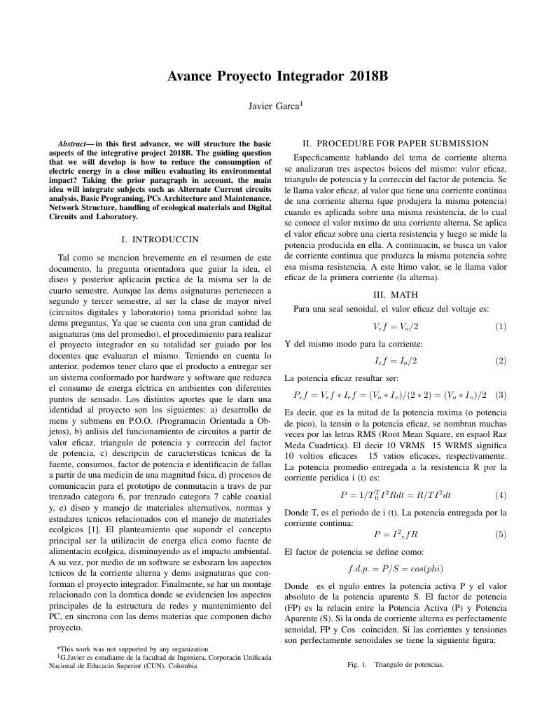 Avance Proyecto Integrador 2018B