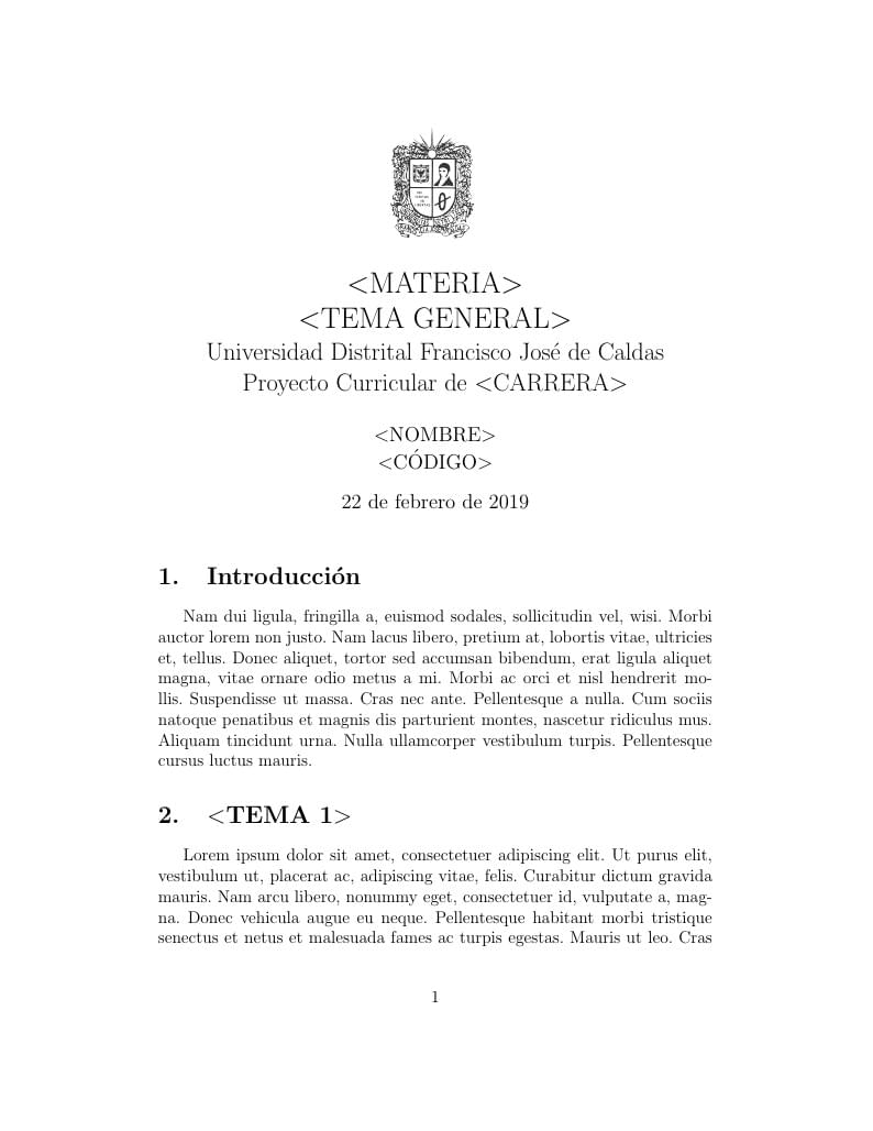 Tasks Universidad Distrital (No oficial)