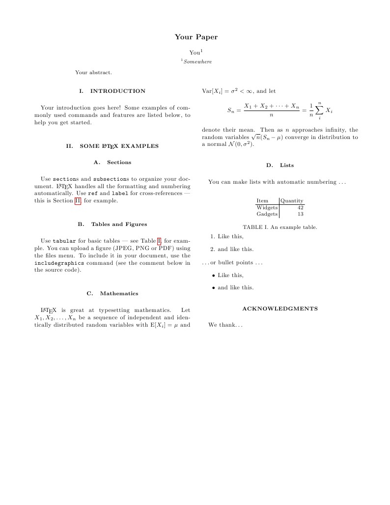 Academic Paper