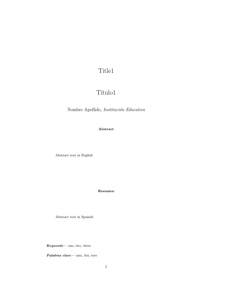 Almanaque Económico - English Template