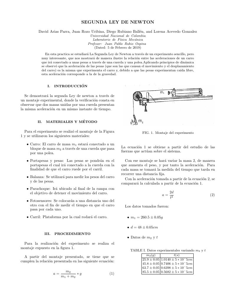 Pendulo fisico informe