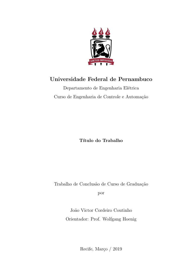 TCC UFPE - ABNT