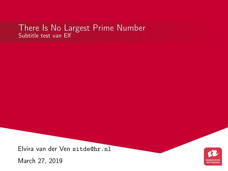 HR-style presentation template