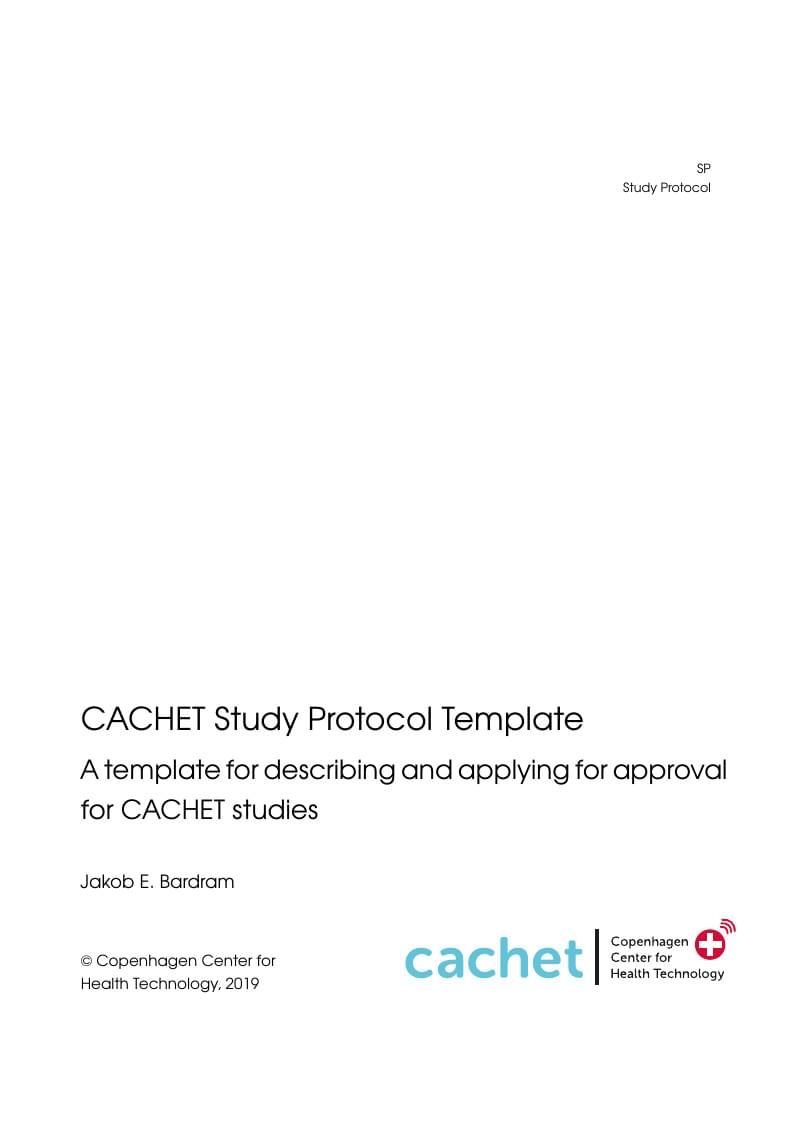 CACHET Study Protocol Template