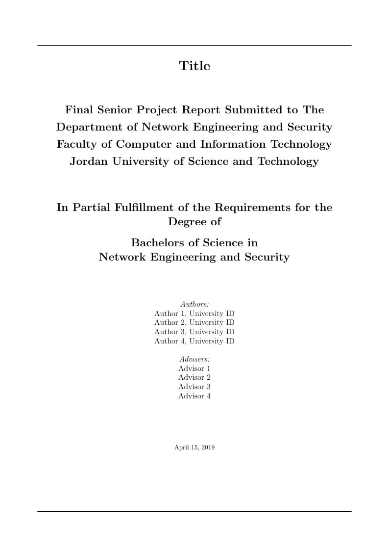 NES592 Final Report Template