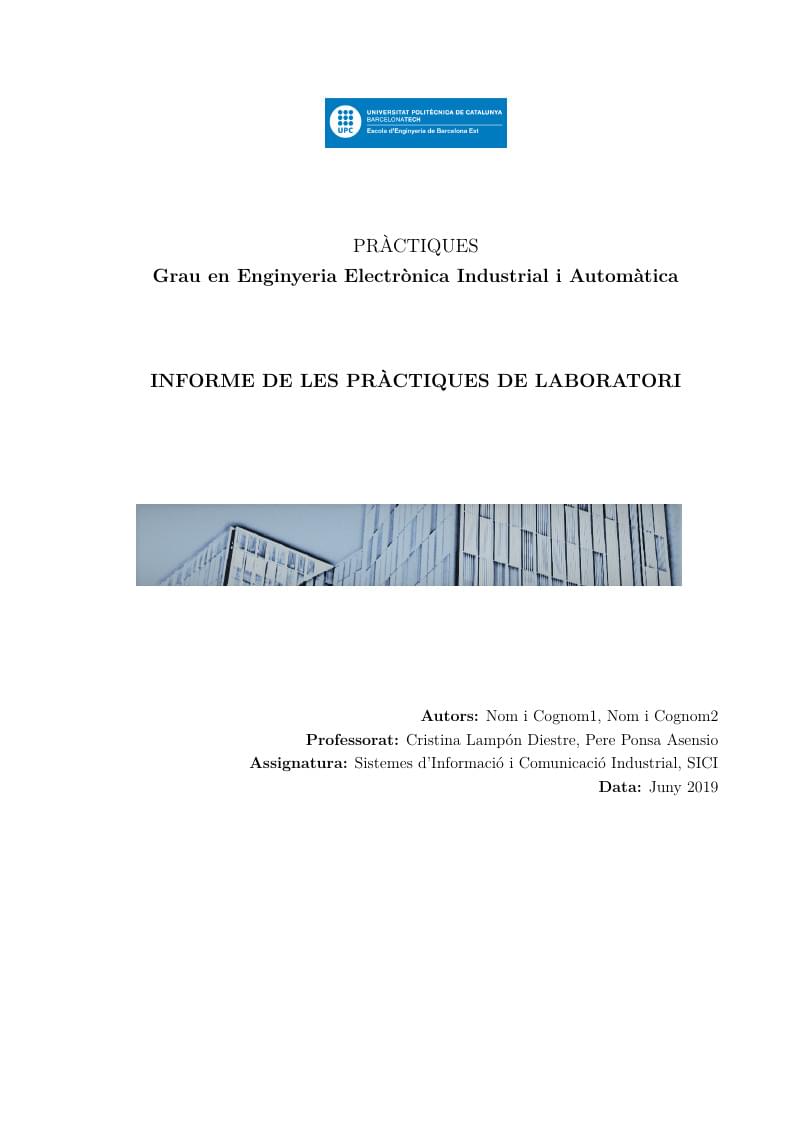 SICI PRACTIQUES INFORME