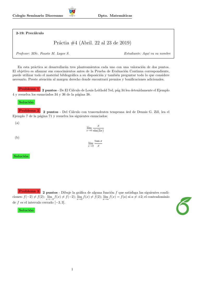 Plan lector 4